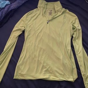 Like Green Dry Fit half Zip